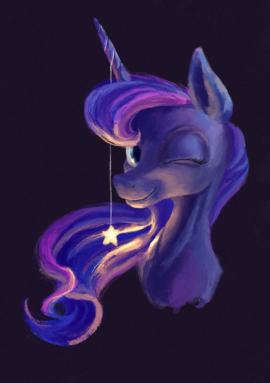 luna_and_a_star_by_plainoasis-dbeyooy.jpg