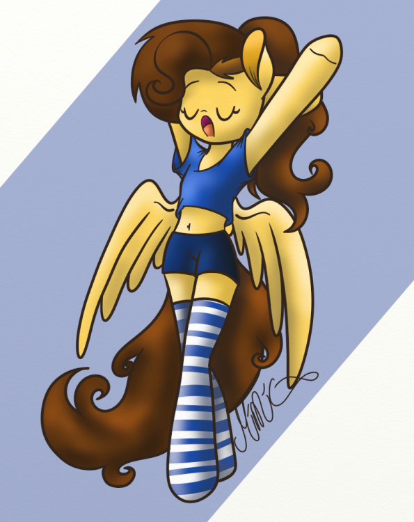 1764419__safe_oc_oc-colon-mimic_anthro_clothes_pants_pegasus_shirt_socks_solo_t-dash-shirt.png