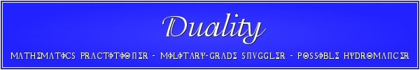 Duality's Signature Banner