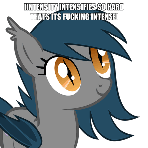 704942__safe_oc_meme_animated_oconly_smile_vulgar_obligatorypony_batpony_vibrating.gif