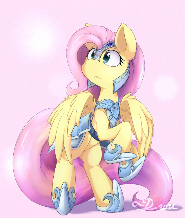 634273__safe_artist-colon-dshou_fluttershy_abstract+background_armor_crystal+armor_cute_female_helmet_long+tail_mare_pegasus_pony_rearing_shyabetes_sol.png