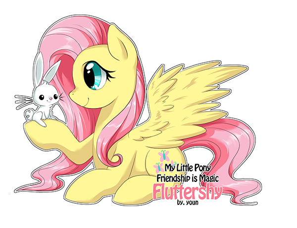 1662750273_763803__safe_artist-colon-yoonny92_angelbunny_fluttershy_prone_simplebackground_smiling_spreadwings.png.a9665e47da001eccc07f6fe53733867d.png