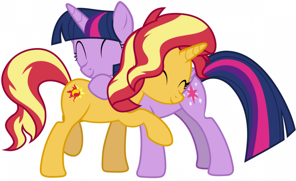 Sunset and Twilight hug.png