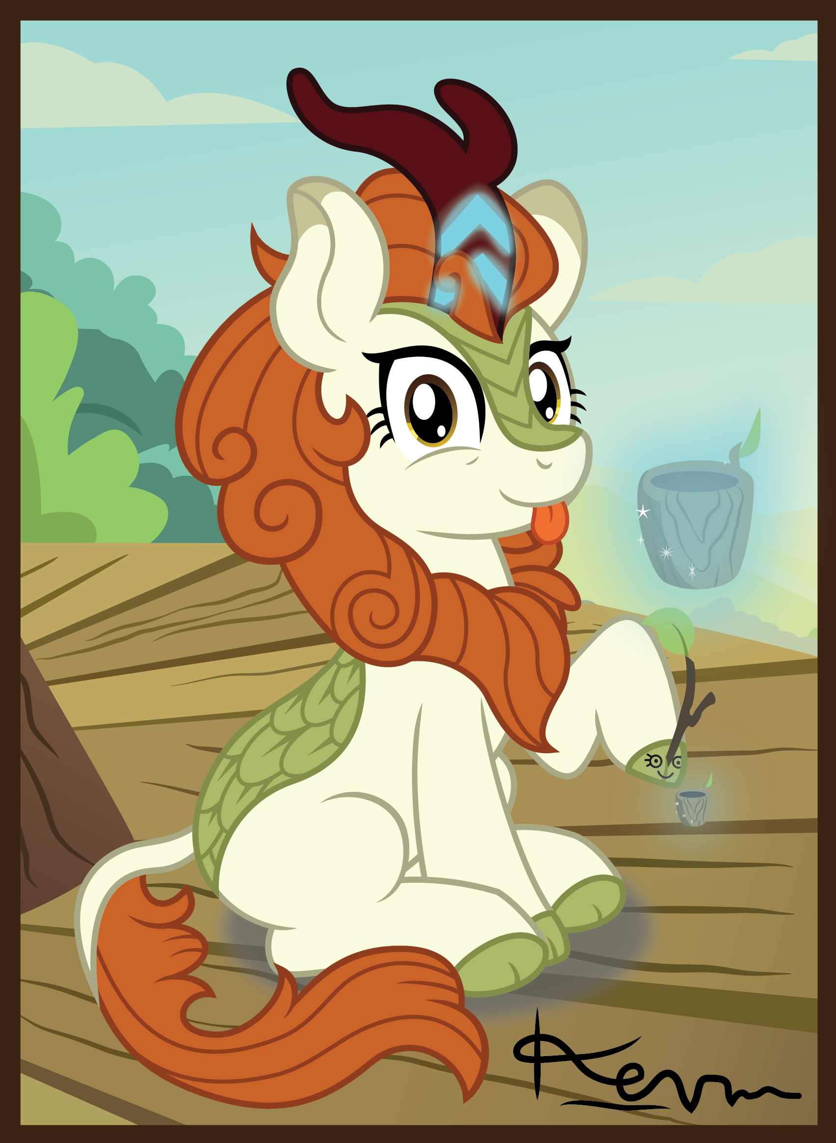 Autumn Blaze 2 Visual Fan Art Mlp Forums 7548