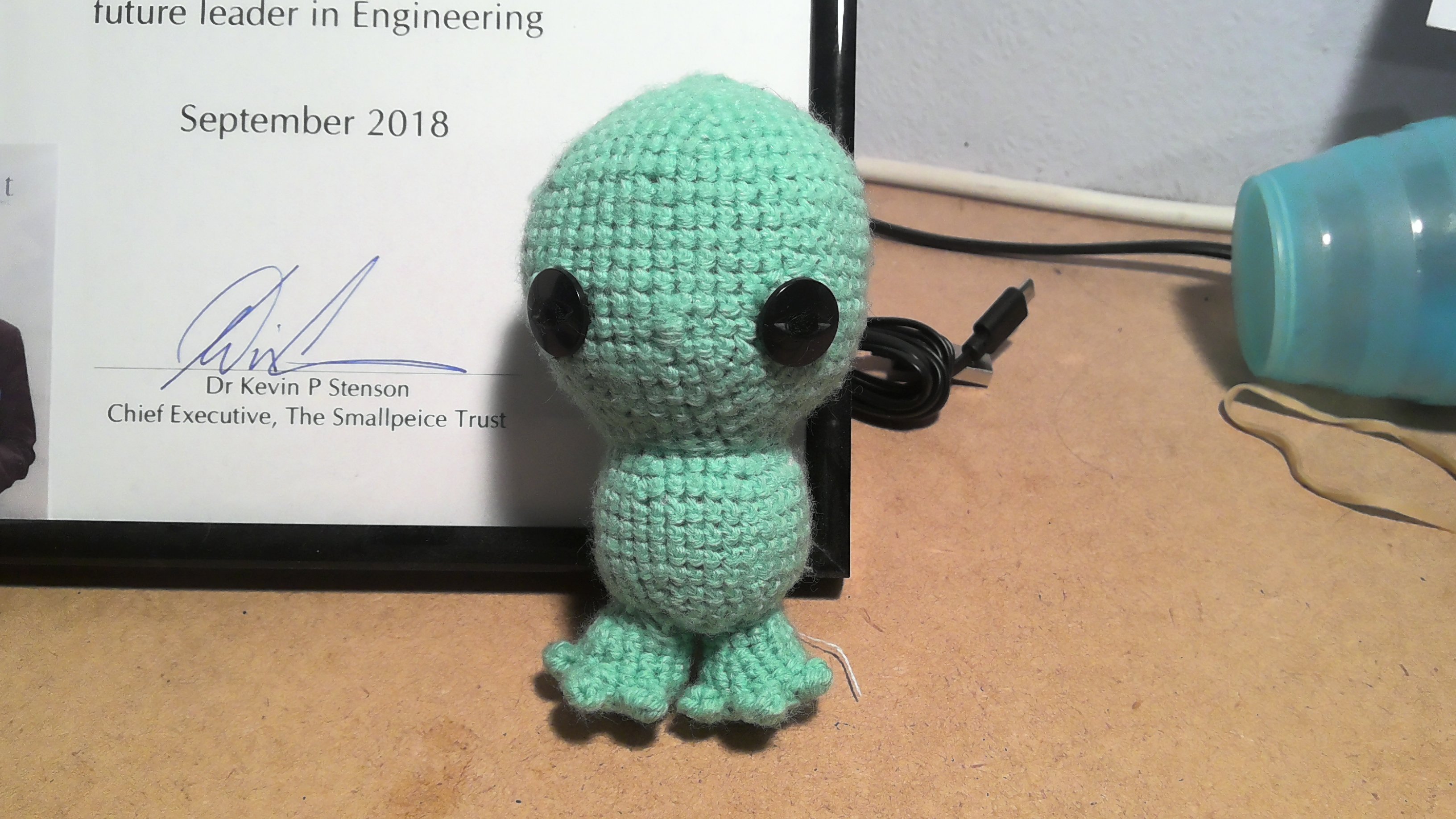 Start of Baby Yoda