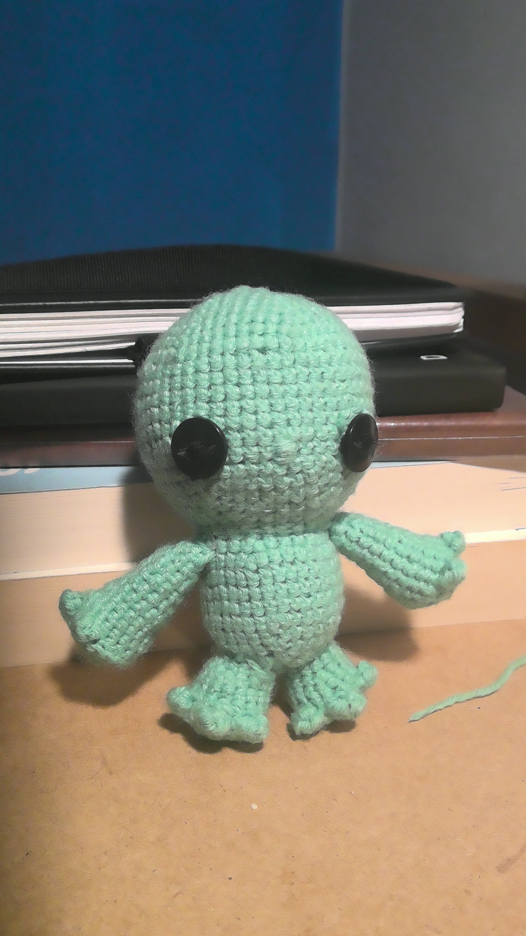 Baby Yoda's body