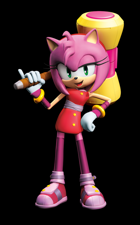 Amy movie design, Sonic the Hedgehog