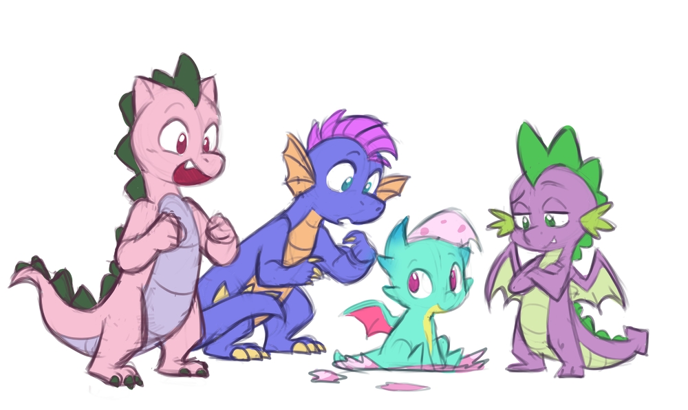 Spike is not a child/baby - MLP:FiM Canon Discussion - MLP Forums