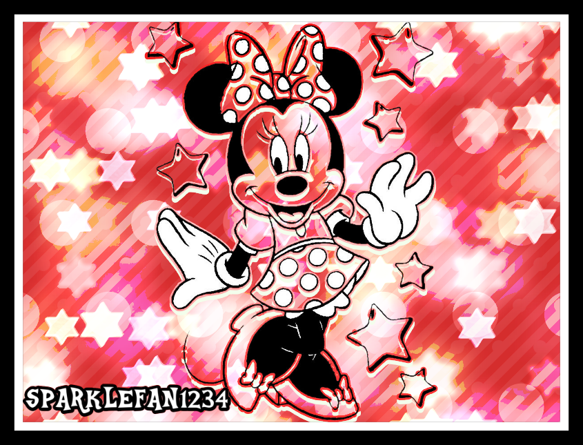 Minnie Mouse Coloring Page Art Disney.png