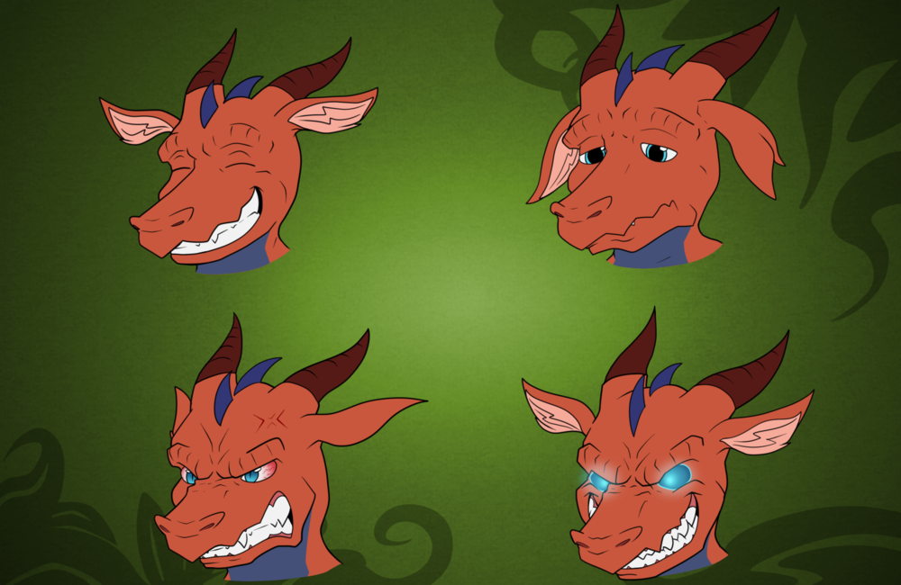 Will_the_Dragon_reference_sheet-_expressions.png