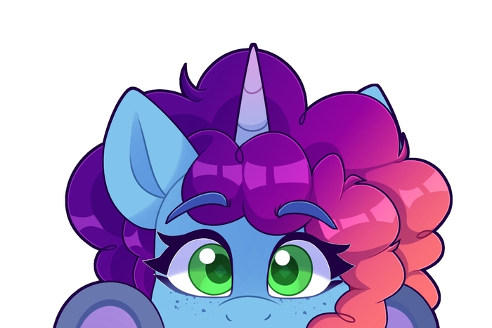 3525891__safe_artist-colon-rivin177_mistybrightdawn_pony_unicorn_g5_cute_eyebrows_eyebrowsvisiblethr-ughhair_facialmarkings_female_freckles_gradienthorn_h.thumb.jpg.2cef678b3c8d0031f393a25e1791f818.jpg