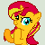 Sunset and Celestia