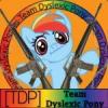 dyslexic pony